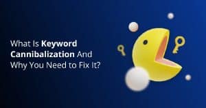 Keyword cannibalization is a term used in search engine optimization to describe the situation when a website's pages are competing against each other for the same keyword or keyword phrase. This can cause problems because the pages may not be ranked as high as they could be if they were not competing against each other.